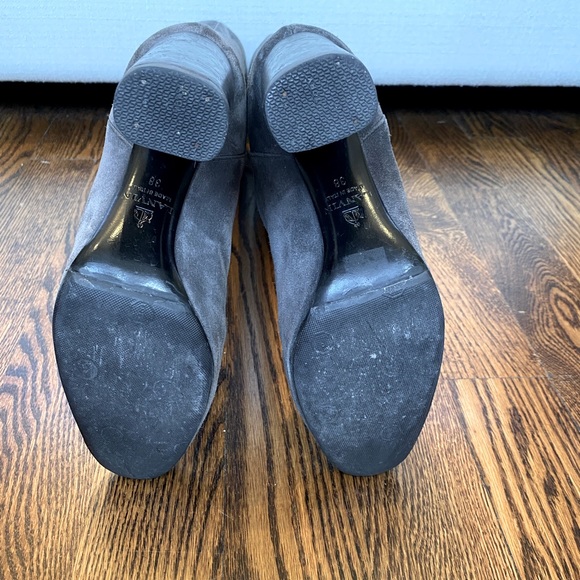 Lanvin Knee-High Suede Boots - Picture 7 of 7